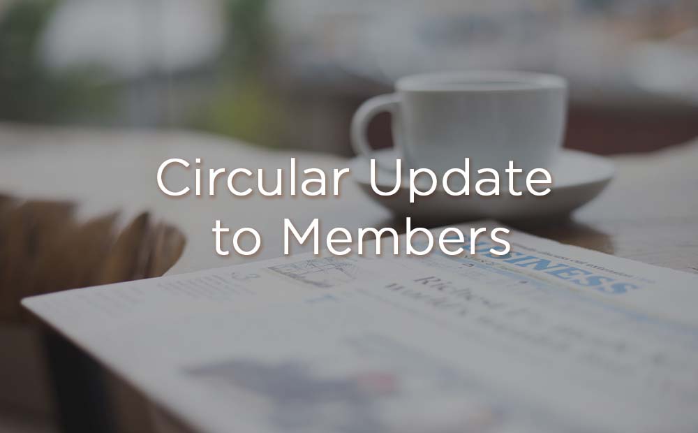 Circular Update to Members