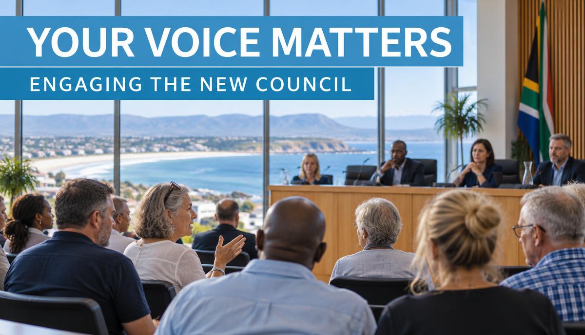 Residents engaging with the new Bitou Council